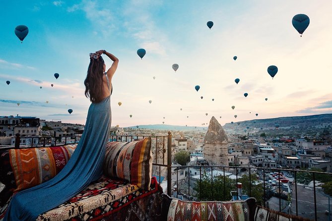 10 Days Turkey Tour to Istanbul, Cappadocia, Antalya, Ephesus - Antalya: waterfalls, Old Town harbor, and a hilltop cable ride