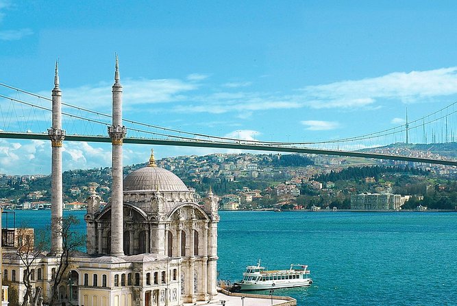 2 Continents Tour incl. Beylerbeyi Palace [full-day] - Bosphorus boat time: landmark views without the navigation stress