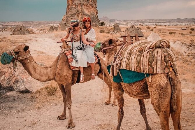 2 Days Cappadocia Trip Including Camel Ride & Balloon Ride - Urgup stops, Ortahisar and Uchisar viewpoints, Avanos lunch, and Devrent Valley