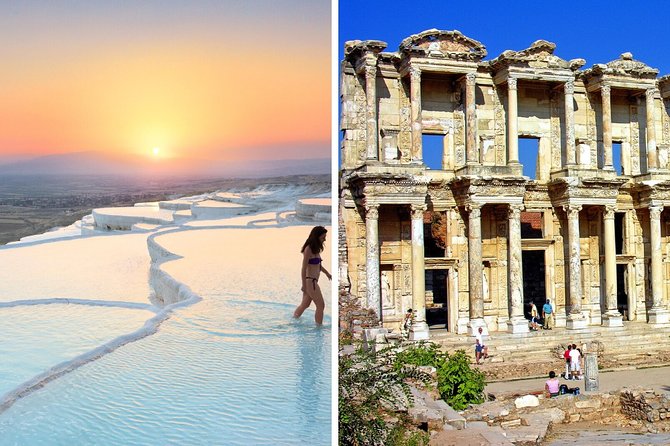 2 Days Ephesus and Pamukkale from Istanbul - Day 1 Flight to Izmir and the Ephesus Ruins Walk You Will Remember