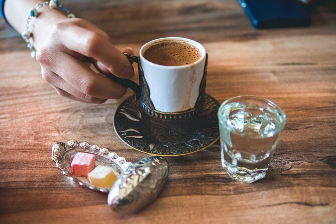 Afternoon Foodie Trail in Istanbul - Mandabatmaz Turkish coffee and the tunnel funicular to Istiklal Street