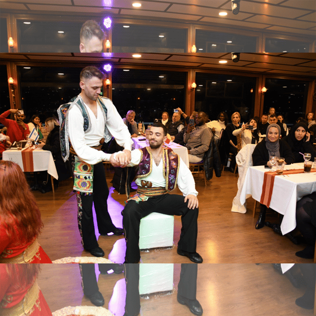 All Inclusive; Istanbul Bosphorus Dinner Cruise w/live shows - Turkish Night Live Show: Belly Dancers, Henna, DJ, and Whirling Dervishes