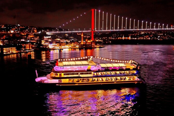 All Inclusive Luxury Bosphorus Dinner Cruise & Turkish Night Show - Istanbul’s Lit Landmarks: What You’ll See From the Water