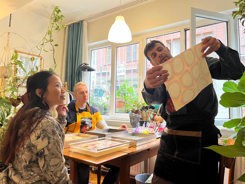 Authentic Turkish Art Marbling - Ebru - with Locals at Home - Key things to know before you go