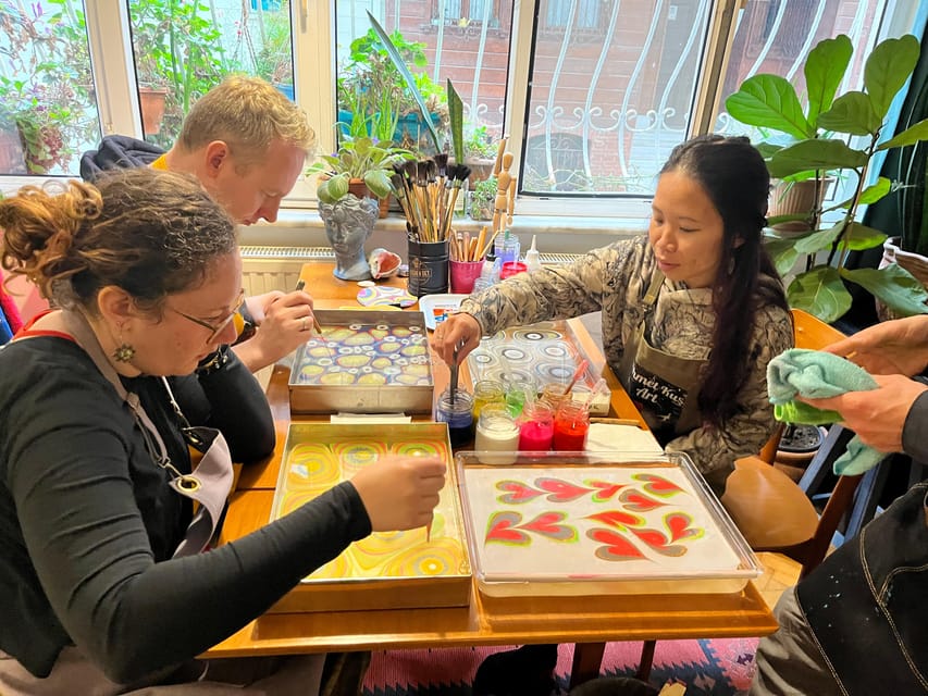 Authentic Turkish Art Marbling - Ebru - with Locals at Home - Why Ebru marbling at Ahmet’s home feels different in Istanbul