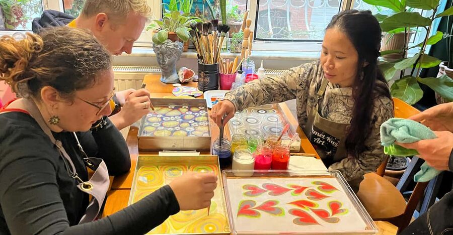 Authentic Turkish Art Marbling - Ebru - with Locals at Home - What makes Ebru special, from Ottoman roots to today’s use
