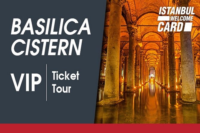 Basilica Cistern Skip the Line Ticket - Entering smoothly with emailed tickets and an optional audio guide
