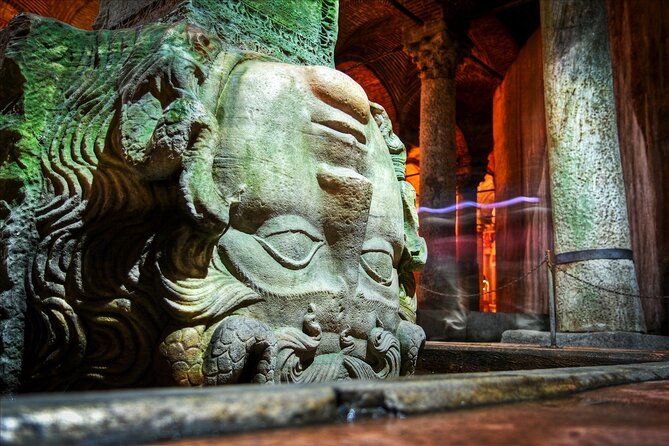 Best of Istanbul: Basilica Cistern - Blue Mosque - Grand Bazaar - Basilica Cistern: Roman-Byzantine engineering and the queue-skip ticket