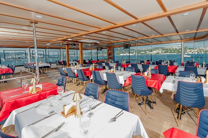 Bosphorus Dinner Cruise & Show with Private Table - Silver vs Gold dinner menus: choose based on what you eat
