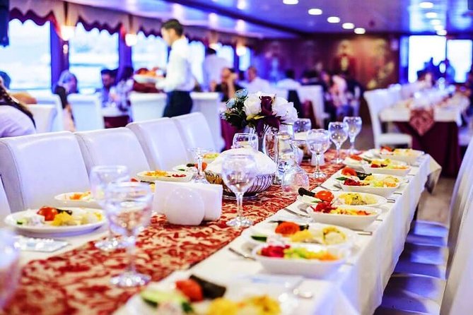 Bosphorus Dinner Cruise with Turkish Night Show Non-Alcoholic - Timing on the Water: About 2 Hours 45 Minutes