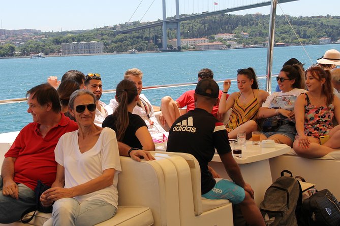 Bosphorus Luxury Lunch Cruise & Black Sea Swimming Experience - Lunch on the Bosphorus: Two Courses, Snacks, and the Value Check