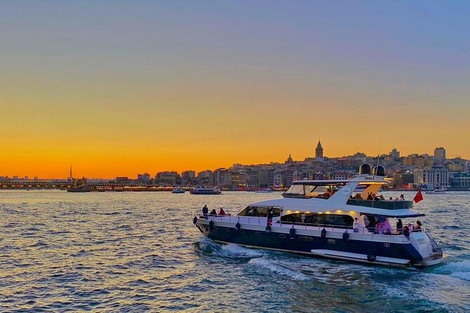 Bosphorus Sunset: An Enchanting Yacht Cruise in Istanbul - Dolmabahçe and Çırağan: waterfront Ottoman grandeur from your seat