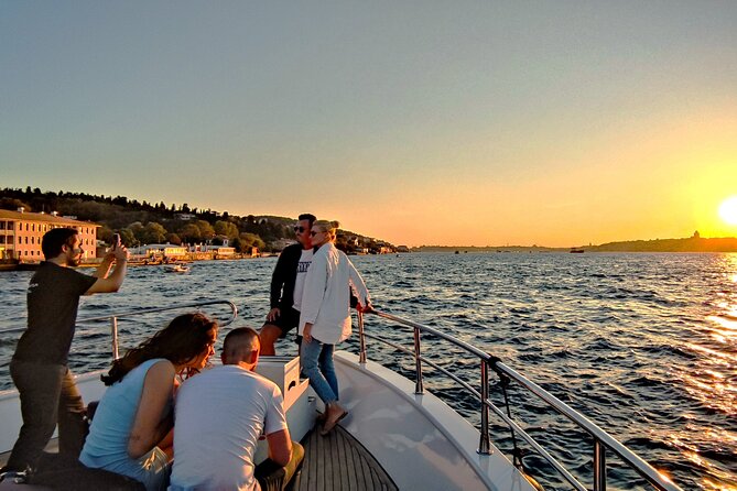 Bosphorus Sunset: An Enchanting Yacht Cruise in Istanbul - Ortaköy, the Bosphorus Bridge, and Galatasaray Island views