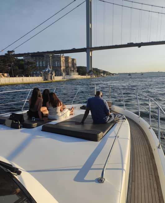 Bosphorus Sunset Yacht Cruise with Guide & Snacks - Meeting Point, Arrival Timing, and What to Bring on Deck