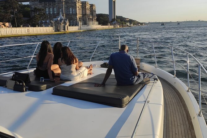 Bosphorus Yacht Cruise at Sunset with Snacks - The Bosphorus Bridge: Europe-Asia connection you can actually measure