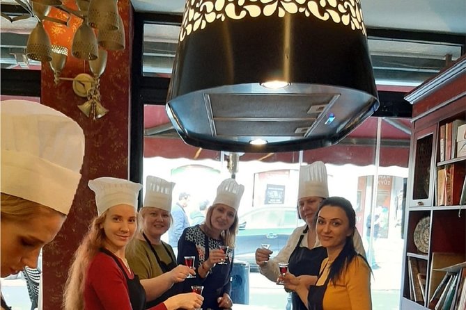 Cooking Class in Turkey From Istanbul - The lunch setup: 3 courses, dessert, and local wines