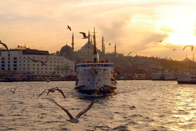 Cruise to the Princes' Islands - Lunch at a fish restaurant with an Istanbul view