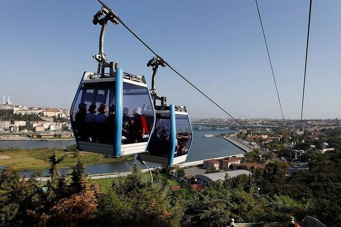 Dolmabahçe Palace with Bosphorus Tour by Boat - Stop 3: Pierre Loti Tepesi via cable car, Golden Horn perspective time