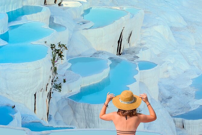 Ephesus and Pamukkale Tours 2 Days 1 Night from Istanbul by plane - A handicrafts demo and Kusadasi overnight: why that break matters