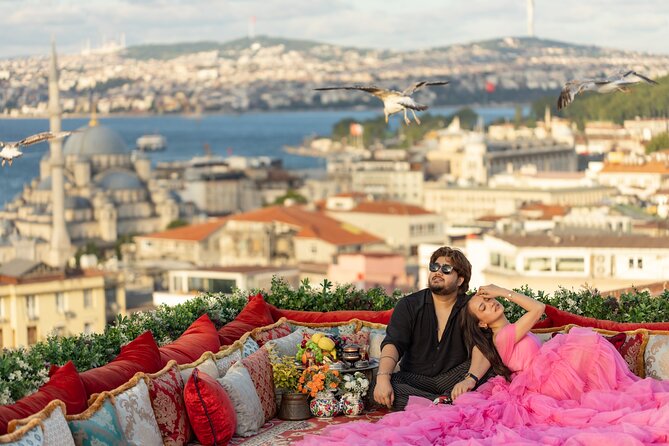 Flying Dress Photography on an Iconic Rooftop in Istanbul - How the Photo Shooting Works: Not Just Take-Photos, Do-Photos