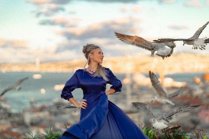 Flying Dress Photography on an Iconic Rooftop in Istanbul - Photo Delivery Reality Check: 400+ Same Day, Then 20 Retouched