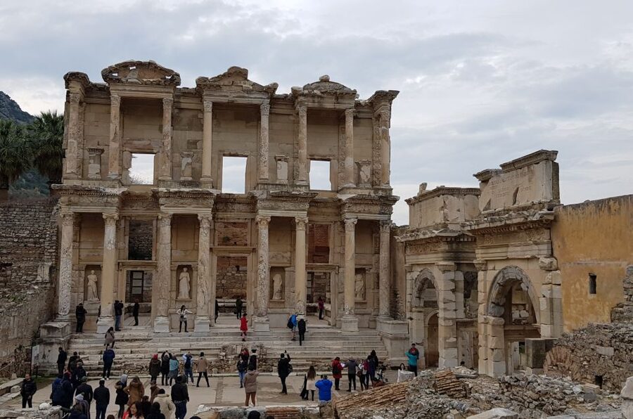 From Istanbul: Ephesus & Şirince Day Trip w/ Wine Tasting - Ephesus on Foot: Marble Streets and the Named Sights You’ll Remember