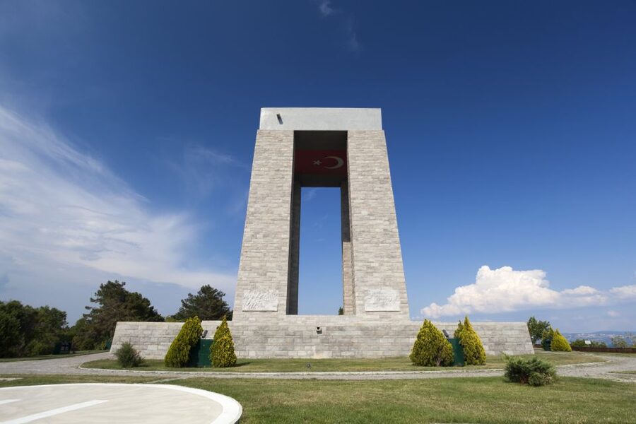 From Istanbul: Gallipoli and Anzac Full-Day Tour - Seeing the Turkish Canon Batteries and the other side of the map
