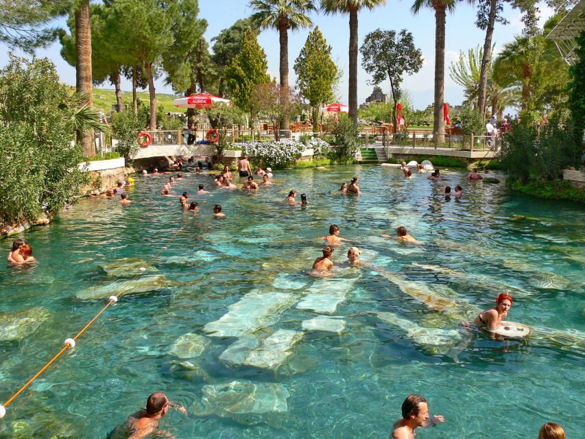 From Istanbul: Pamukkale Day Trip without Flights - Cotton Castle terraces and thermal water, what to do there
