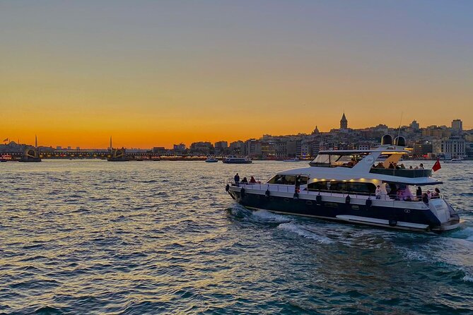 Guided Bosphorus Sunset Cruise on Luxurious Yacht - Small Group Cruise - A Bonus Look at Galata: Golden Horn Landmarks Seen From Water