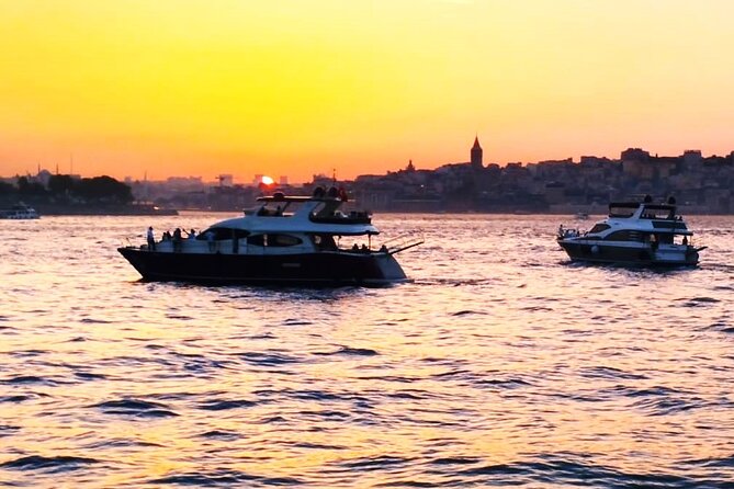 Guided Bosphorus Sunset Cruise on Luxurious Yacht - Small Group Cruise - Getting On Board: Meeting Point, Pickup, and Group Size Reality