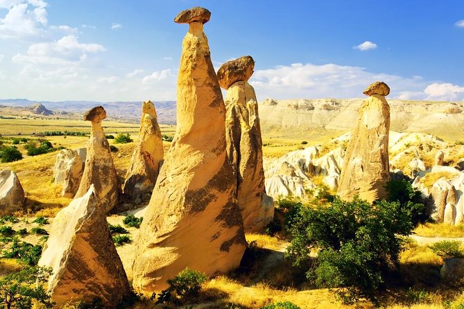 Highlights of Cappadocia from Istanbul - Rose Valley on foot: rock color shifts and cave churches