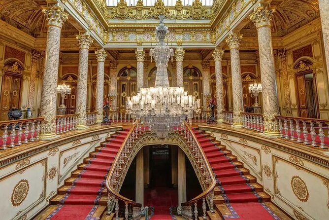 Imperial Splendor: Dolmabahce Palace & Bosphorus Yacht Cruise - Bezm-i Alem Valide Sultan Mosque, a short Ottoman detour that pays off