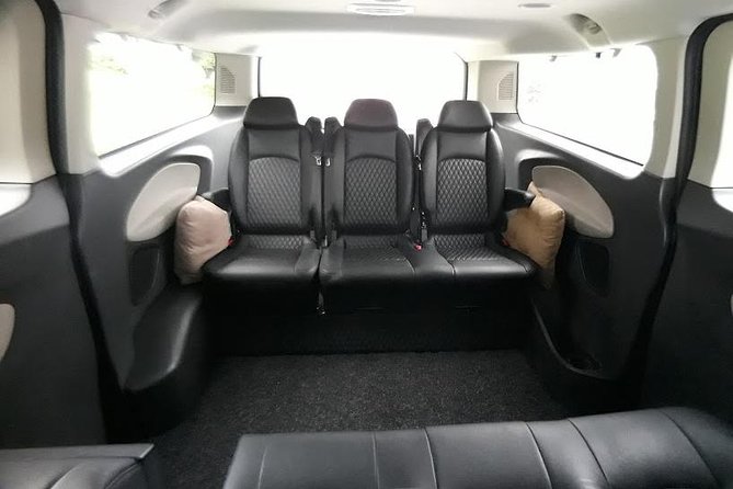IST Airport Transportation - What You Get in the Car: A/C, Clean Vans, and Water