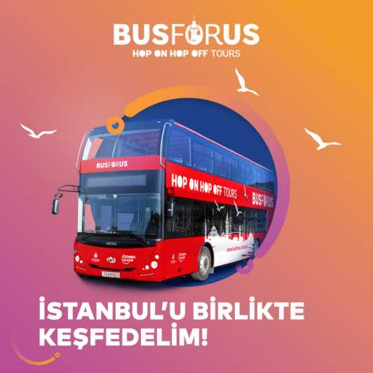 Istanbul: 48-Hour Hop-On Hop-Off Double Decker Bus Ticket - Key things to know before you board