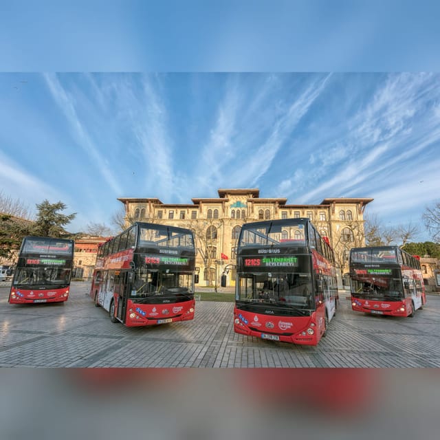 Istanbul: 48-Hour Hop-On Hop-Off Double Decker Bus Ticket - Where the bus fits your Istanbul itinerary, stop by stop thinking