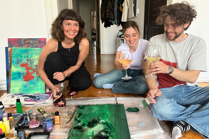 Istanbul Art Escape Wine and Paint at Local's Home - Why This Istanbul Art Workshop Feels Like Visiting a Friend