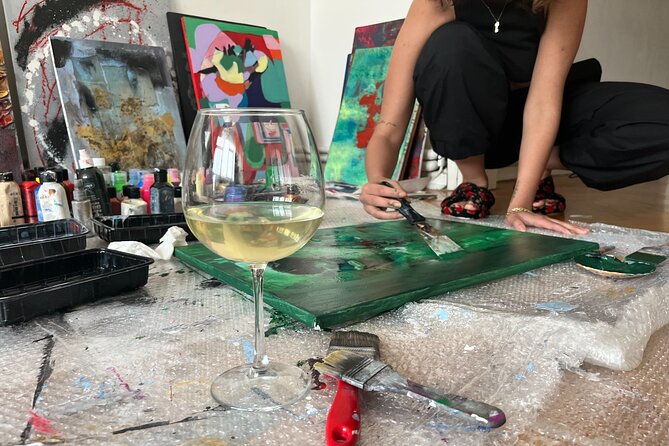 Istanbul Art Escape Wine and Paint at Local's Home - Small Group Energy: Conversation Without the Crowd Pressure