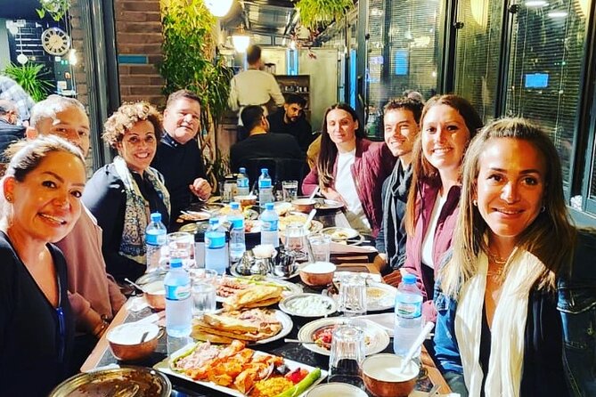 Istanbul: Authentic Turkish Food Night and Rooftop Tour - Süleymaniye Rooftop Break for Tea, Coffee, and Salep