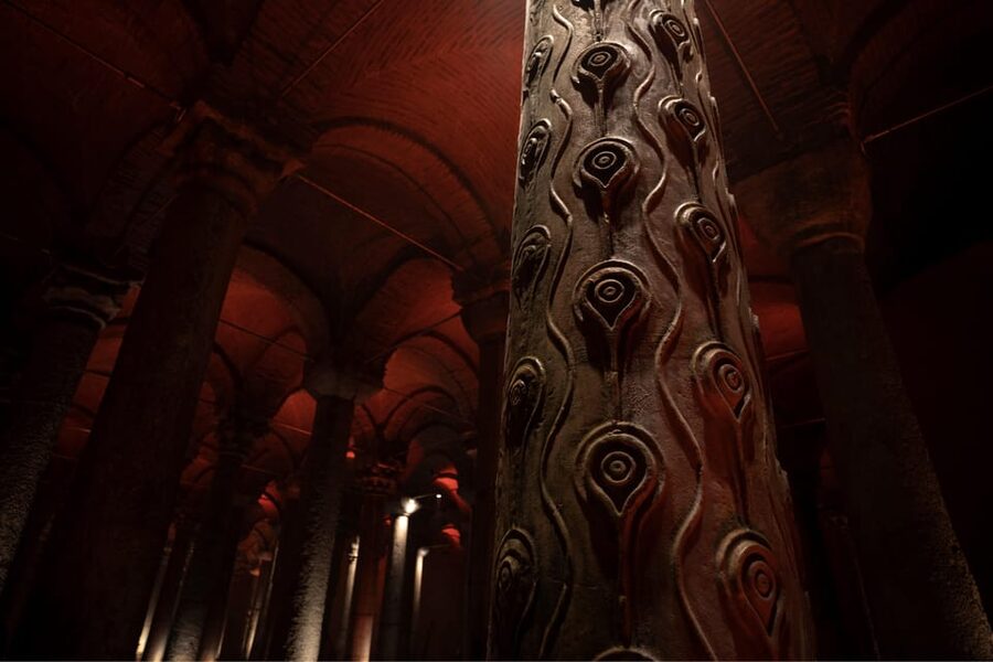 Istanbul: Basilica Cistern Skip-the-Line Entry & Audio Guide - Inside the cistern: columns, water, and the Medusa moment
