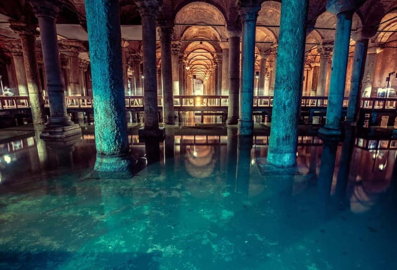 Istanbul: Basilica Cistern Small Group Tour with Tickets - The Justinian-era purpose: not just creepy, it was engineering