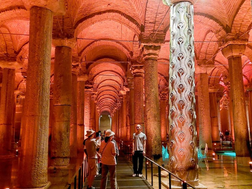 Istanbul: Basilica Cistern Walking Tour with Entry Ticket - Practical Photo Tips for the Cistern’s Low Light