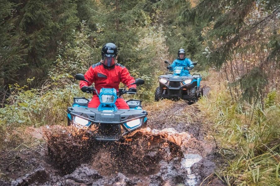 Istanbul: Belgrad Forest ATV Tour with Ziplining Option - The ATV ride itself: muddy fun, plus the question of real ride time
