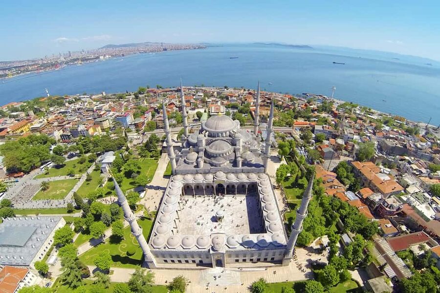 Istanbul: Blue Mosque and Hagia Sophia Tour w/Entry Tickets - Sultan Ahmed Mosque (Blue Mosque): Blue Tiles, Courtyard Views, and Prayer-Time Reality