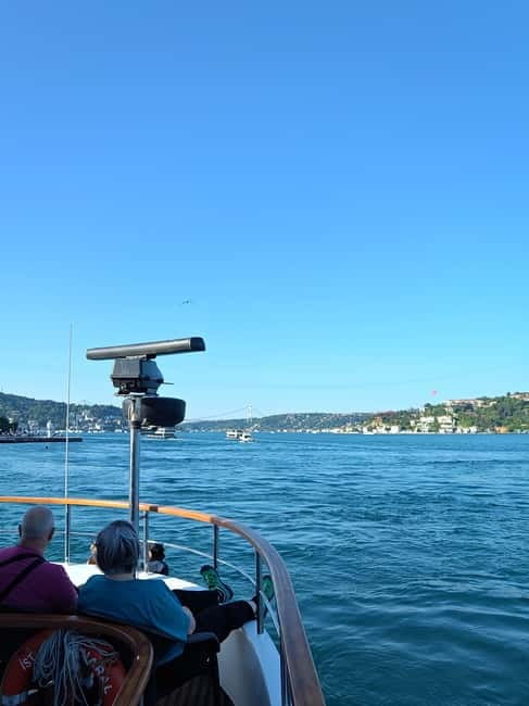 Istanbul: Bosphorous Asian Side Boat Cruise Morning - Ortakoy Mosque, Bosphorus Bridge, and the bridge suspension views
