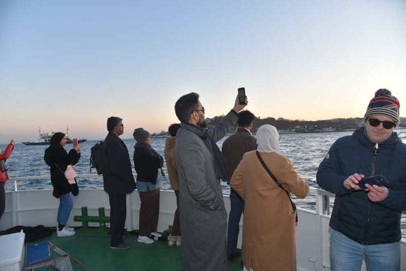Istanbul: Bosphorous Asian Side Boat Cruise Morning - Passing under the 1st and 2nd bridge: narrows energy in real time