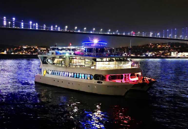 Istanbul: Bosphorus Cruise with Dinner Show - Bosphorus Night Views, Dinner, and a DJ That Keeps the Mood Up