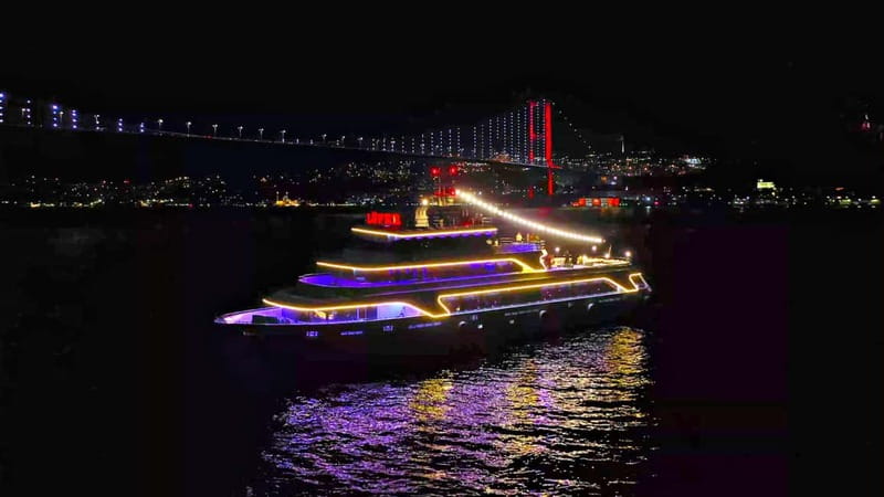Istanbul: Bosphorus Dinner Cruise & Show with Private Table - Entering the Mega Lüfer Night at Kabataş