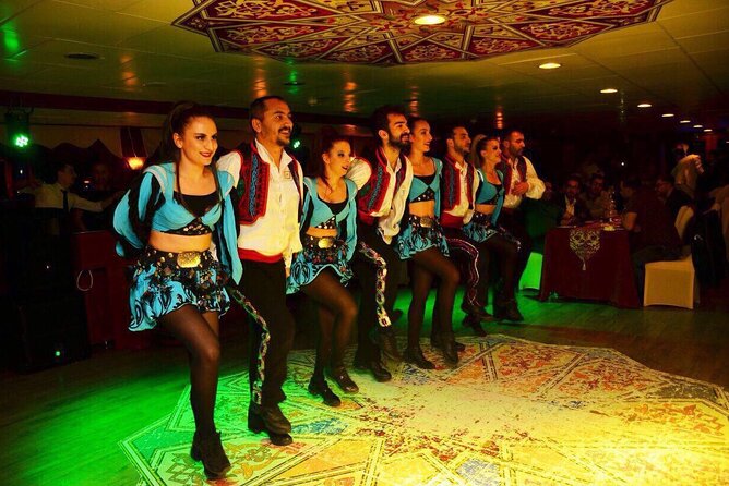 Istanbul Bosphorus Dinner Cruise Turkish Night Show All inclusive - Onboard dinner: what to expect from the meal and dining vibe
