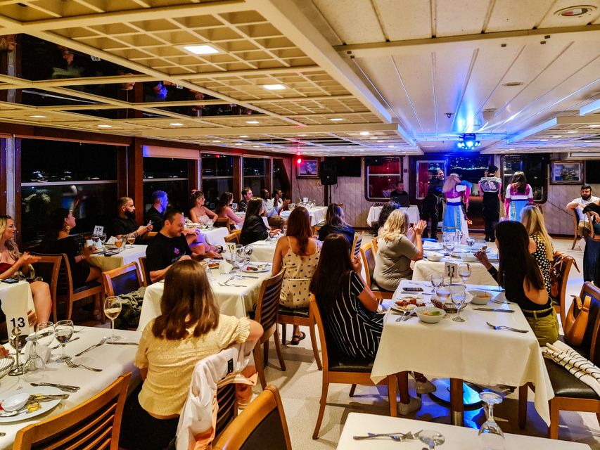 Istanbul: Bosphorus Dinner Cruise w/ Drinks & Entertainment - Dinner, drinks, and onboard setup (private tables and Wi-Fi)