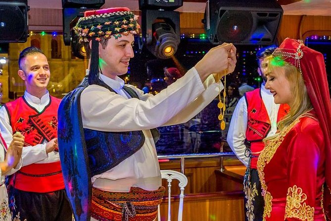 Istanbul Bosphorus Dinner Cruise with Turkish Show - The Turkish menu: meze, choice mains, and baklava